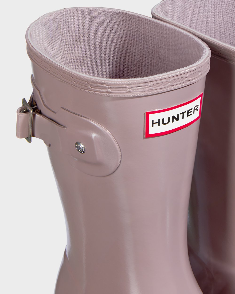 Hunter Mujer Original Tour Foldable Gloss - Botas de Lluvia Moradas - 985-GCVDSK